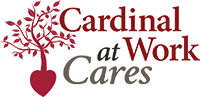 Cardinal at Work Cares logo